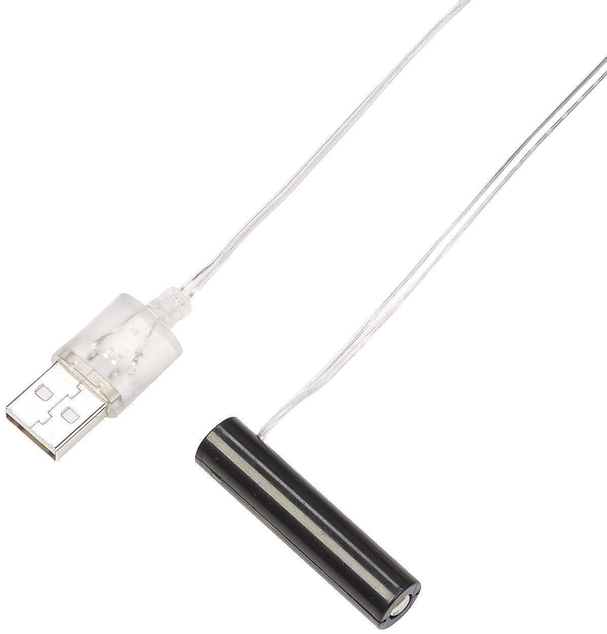Revolt Adattatore di batteria USB universale 4 pezzi per dispositivi 3V 4,5V AA AAA