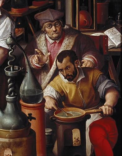 Impression d'affiches Chasse au boeuf sauvage Jan Van Der Straet sur toile premium 60x90