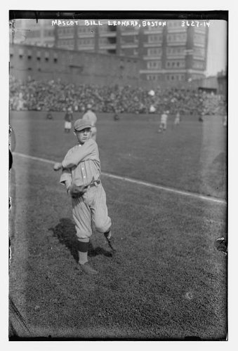 HistoricalFindings Photo: Mascot,Bill Leonard,Red Sox,Baseball,Boston,Bain News Service,1916,Sports