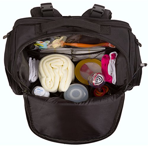 diaper bag with trolley sleeve