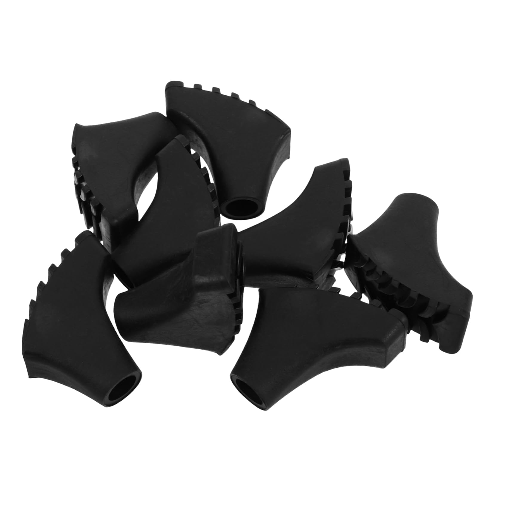 GOOHOCHY Trekking Pole Caps Nonslip Tips for Hiking Walking and Outdoor Activities Durable and Protective Covers for Trekking Poles and Walking Sticks