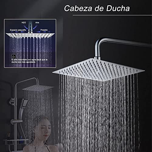 Opiniones de Regadera cuadrada Top 10. 23 Imagen adicional
