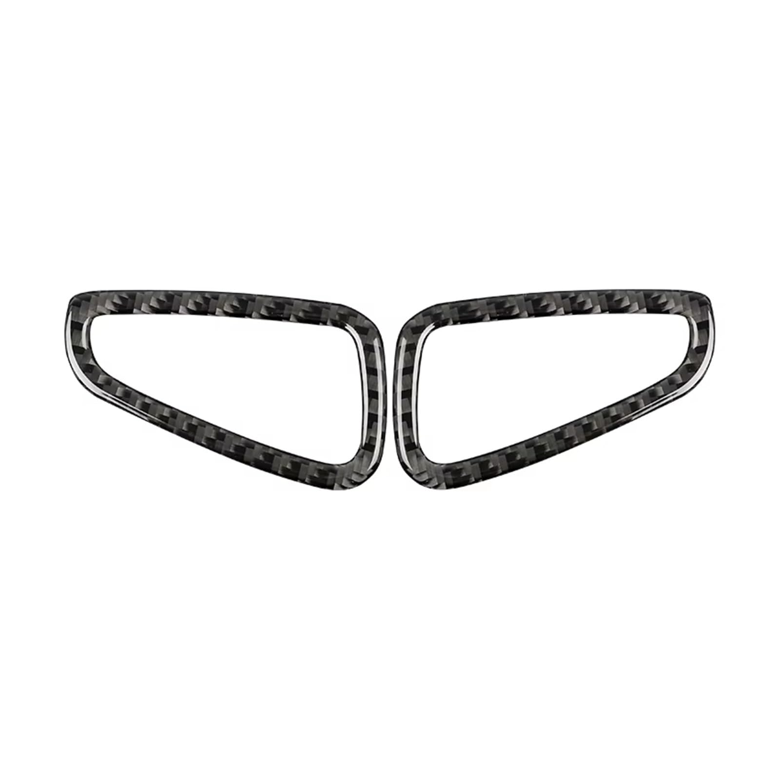 Hmnmxq Black Carbon Fiber Cover Trim Car Interior For Chevrolet For Camaro 2017-2022 Carbon Fiber Interior Car Instrument Air Vent Decorative Frame Cover Stickers Accessories Cover Trim(Black Carbon Fiber)