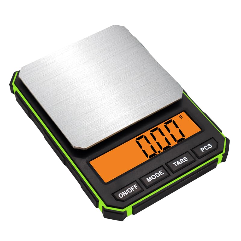 Image of ATOM A 420 Digital Pocket Weighing Scale with 600gmx0.01g Capacity Precision Mini Weight Machine For Jewellery, Precious Gems with Tare & Counting Function. A 100 Series