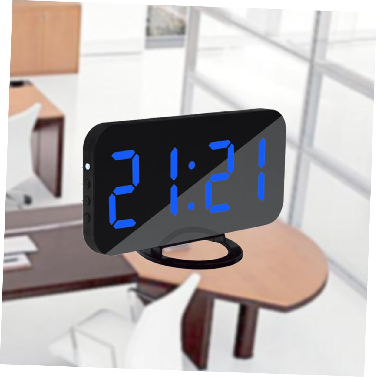 Ciieeo Sveglia Digitale Con Display Led Grande e Luminoso Controllo Della Luminosità Funzione Snooze Porte Usb Per Caricare Dispositivi Per Camera Da Letto e Scrivania