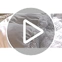 Fluffy Faux Fur White Comforter Cover Queen Set – Plush Fluffy White Bedding 3-Piece Set (1 Duvet Cover + 2 Furry Pillow Shams) Cozy Bed Set