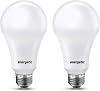 ENERGETIC SMARTER LIGHTING 150 Watt Light Bulb, 2600LM Super Bright Light Bulb, Warm White 3000K, E26 Base, A21 High Lumens LED Bulb, Non-Dimmable, UL Listed, 2 Pack