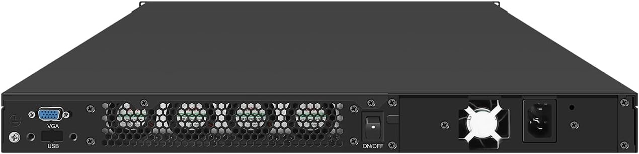 1U Firewall Appliance XEON Server with IPMI, OPNsense, VPN, Dual E5 2697 V4 CPU, RJ66, C612, 2 x 1GbE LAN, 4 x X710 SFP+, 8 x 2.5GbE LAN, 0 RAM, 0 Storage, Barebone No System