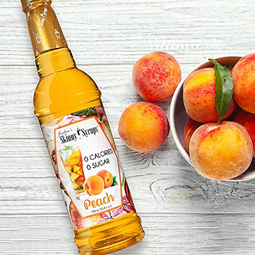 Peach-Jordan's Skinny Gourmet Syrups Sugar Free #TOP5