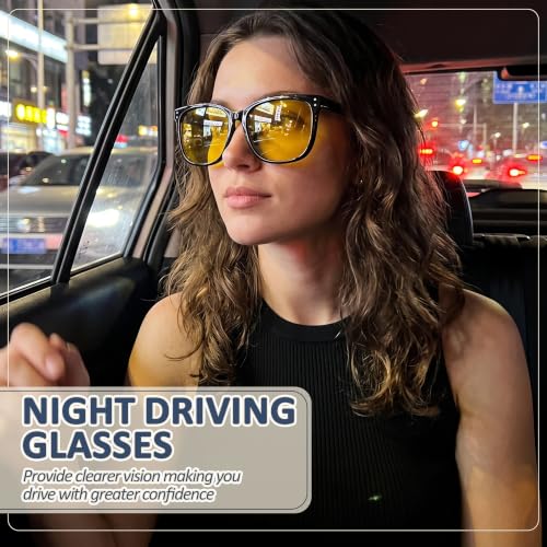 Image of LVIOE Night Vision Driving Glasses for Women Polarized