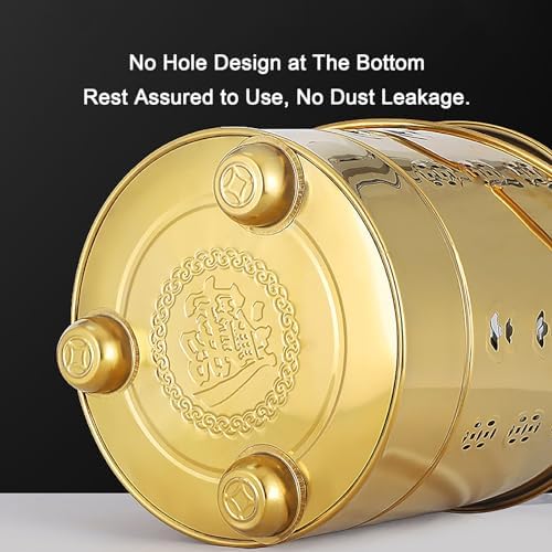 Large Outdoor Burn Barrel - Efficient Incinerator for Yard Waste, Leaves, Paper & Wood - Perfect for Backyard Bonfires, Fire Pits & Trash Disposal