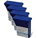 Produktbild Ouguan 4X Blau 797-0 Tintenpatronen mit Chip 797-0 für Pitney Bowes DM50, DM55 DM60, K700, K721, K722 Drucker