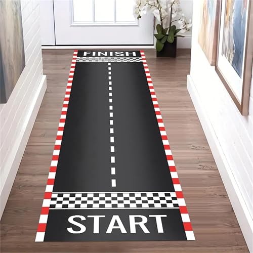 Tapete corredor para área de juego infantil 2x8ft miniatura 2