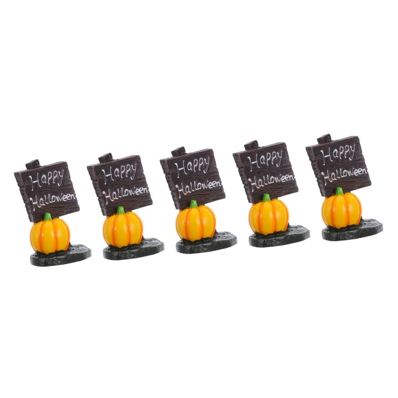 5 sztuk miniaturowych figurek na Halloween, do majsterkowania, miniaturowe figurki na Halloween, do dekoracji na imprezę, małe figurki do mini dekoracji domu