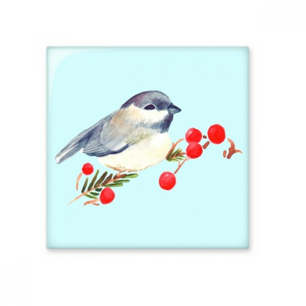 Carrelage oiseau magpie en céramique brillante pour mur de cuisine