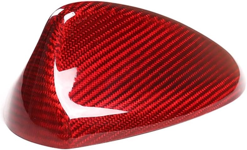New Carbon Fiber Antenna Cover Compatible with Alfa Romeo Stelvio 2016-2022 (Black)