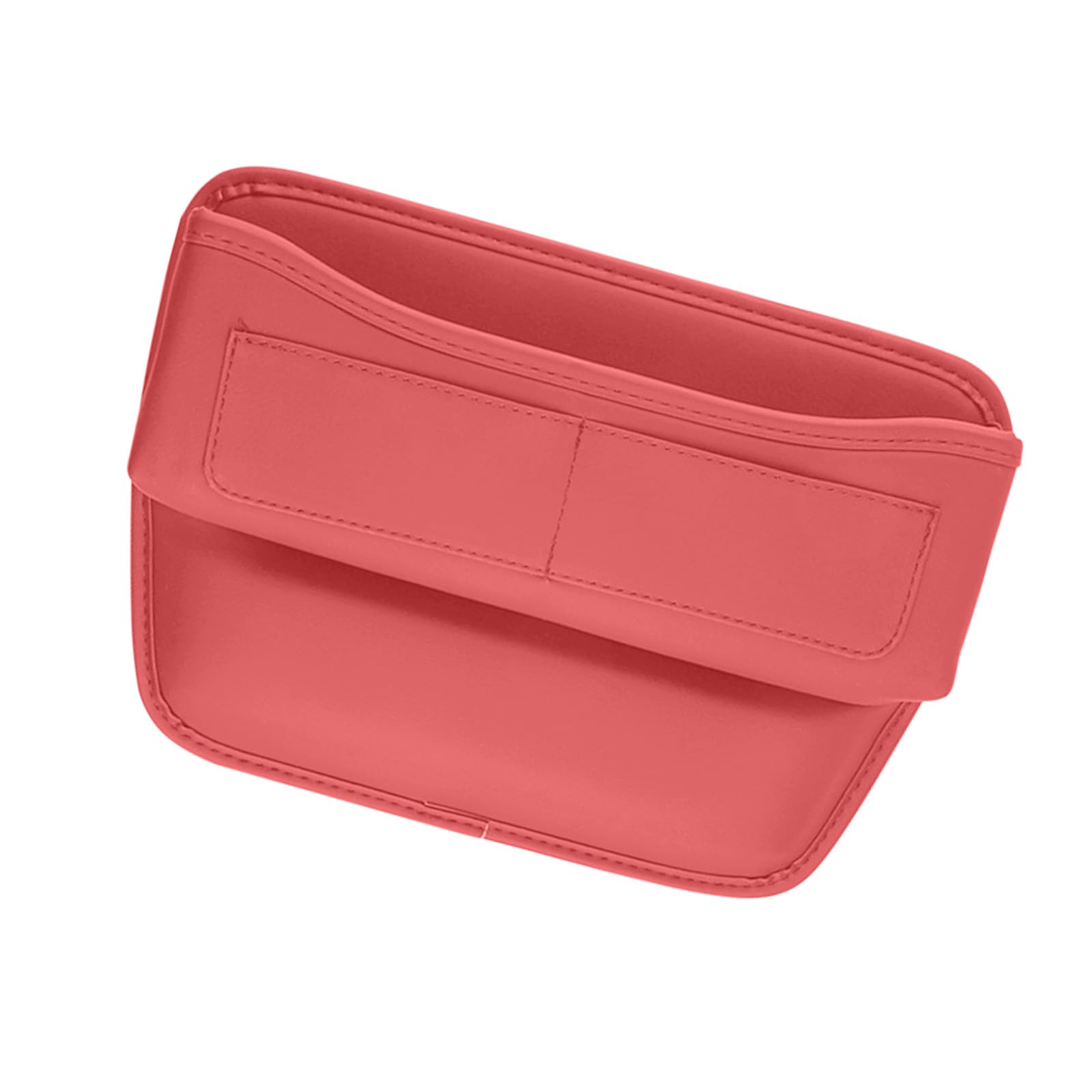 HDOYTXXM Crevice Organizers Provide Additional Storage for Phones Card Small Items Everyday and Long Distance Travel Leather Console Organizers