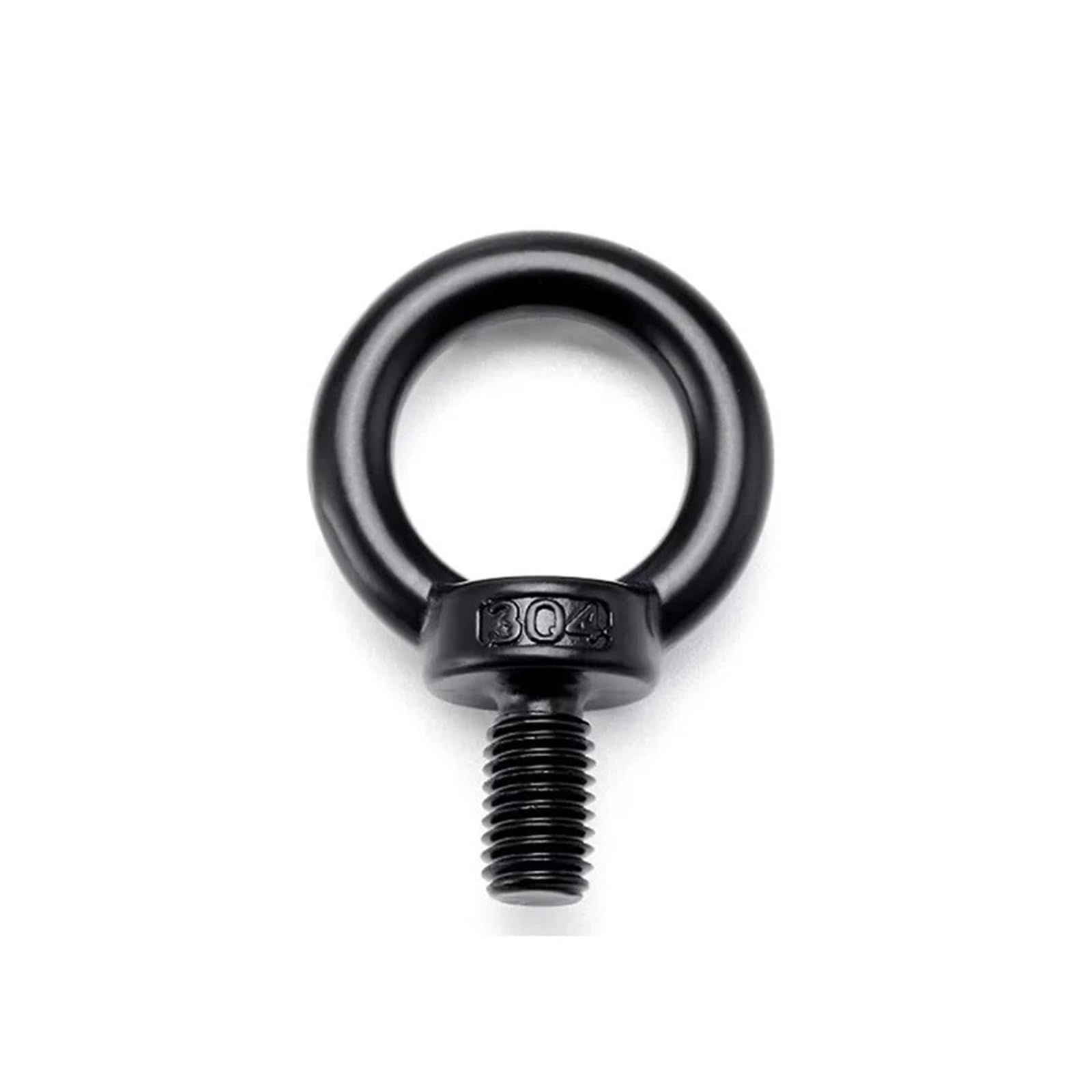 Pierścień podnoszenia Śruby Nakrętki | M6 M8 M10 czarny 304 stal nierdzewna (M10x70mm 2pcs)