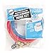 Harvey 93200 0 Washing Machine Hose with Fitting Washers, 3/4 in X 4 Ft, Female, Epdm Rubber, Red and Blue
