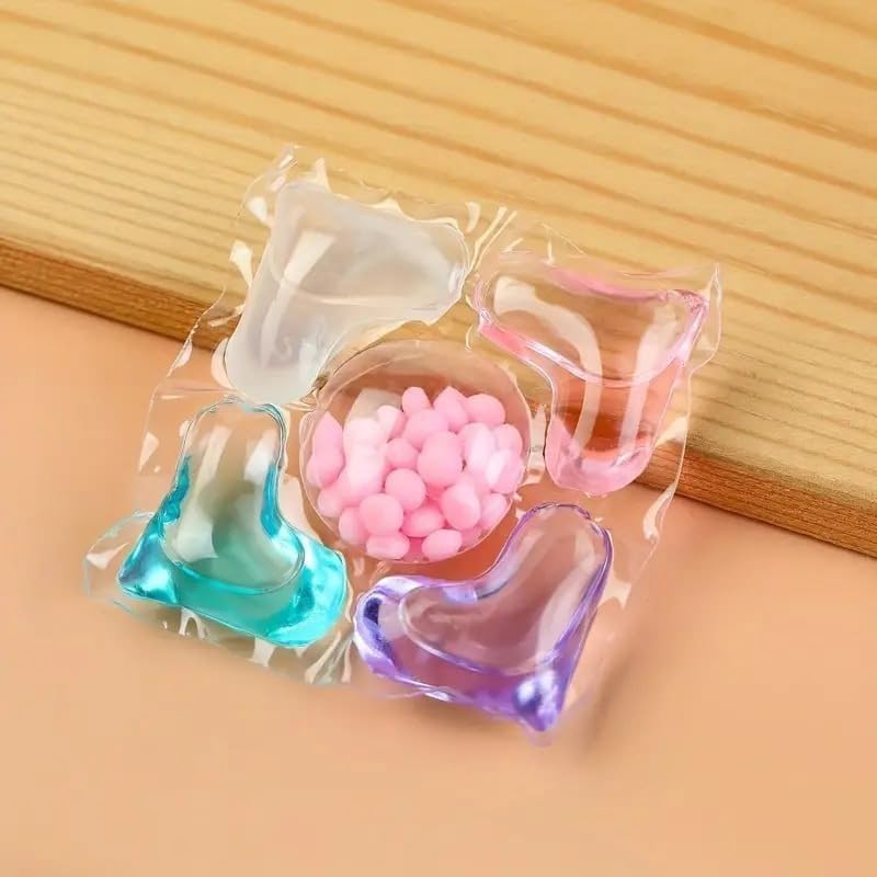 Image of ROKTRY Pack of 45 Magic Laundry Pods 5-in-1 Dissolvable for Washes Commercial Tough Powerful Stain Fighter Remover for Top & Front Load Machines Floral Aroma Fragrance 1 Pod = 1 Wash