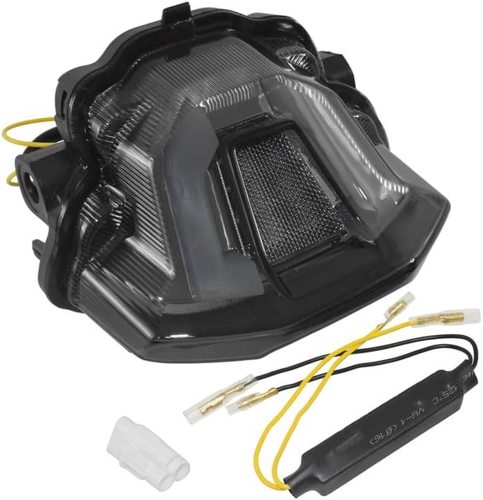 For Yamaha MT-07 MT07 2025 2026 Rear Tail Light Brake Turn Signals Integrated LED Stop Light (Smoke Lens)