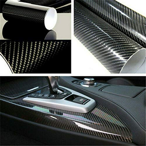Film autocollant pour voiture en carbone 5D Baceyong rouleau 50x152cm
