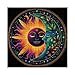 Colorful Solar Moon Puzzles for Adults 1000 Pieces Art, Beautiful Sun Planet Landscape Jigsaw Puzzles, Challenging Pretty Stars Scenic Puzzle
