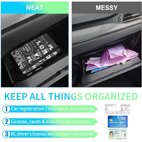 Organizador de Documentos para Auto PU miniatura 3
