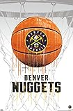Trends International NBA Denver Nuggets - Drip Basketball 21 Wall Poster, 22.375' x 34', Unframed Version