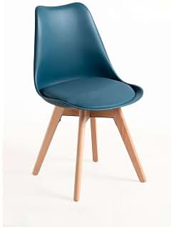 Regalos Miguel - Sillas Comedor - Silla Synk Basic - Azul Petróleo