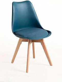 Regalos Miguel - Sillas Comedor - Silla Synk Basic - Azul Petróleo