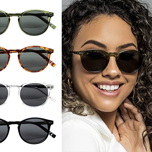 Image of PRIVE REVAUX Unisex-Adult Maestro M /S Round Sunglasses