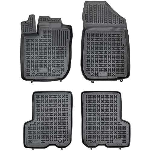 MOTOS Tapis de voiture en caoutchouc pour Dacia Logan II MCV 2013-2020 Améliorez votre confort de voyage avec le tapis antidérapant pour voiture - tapis de...