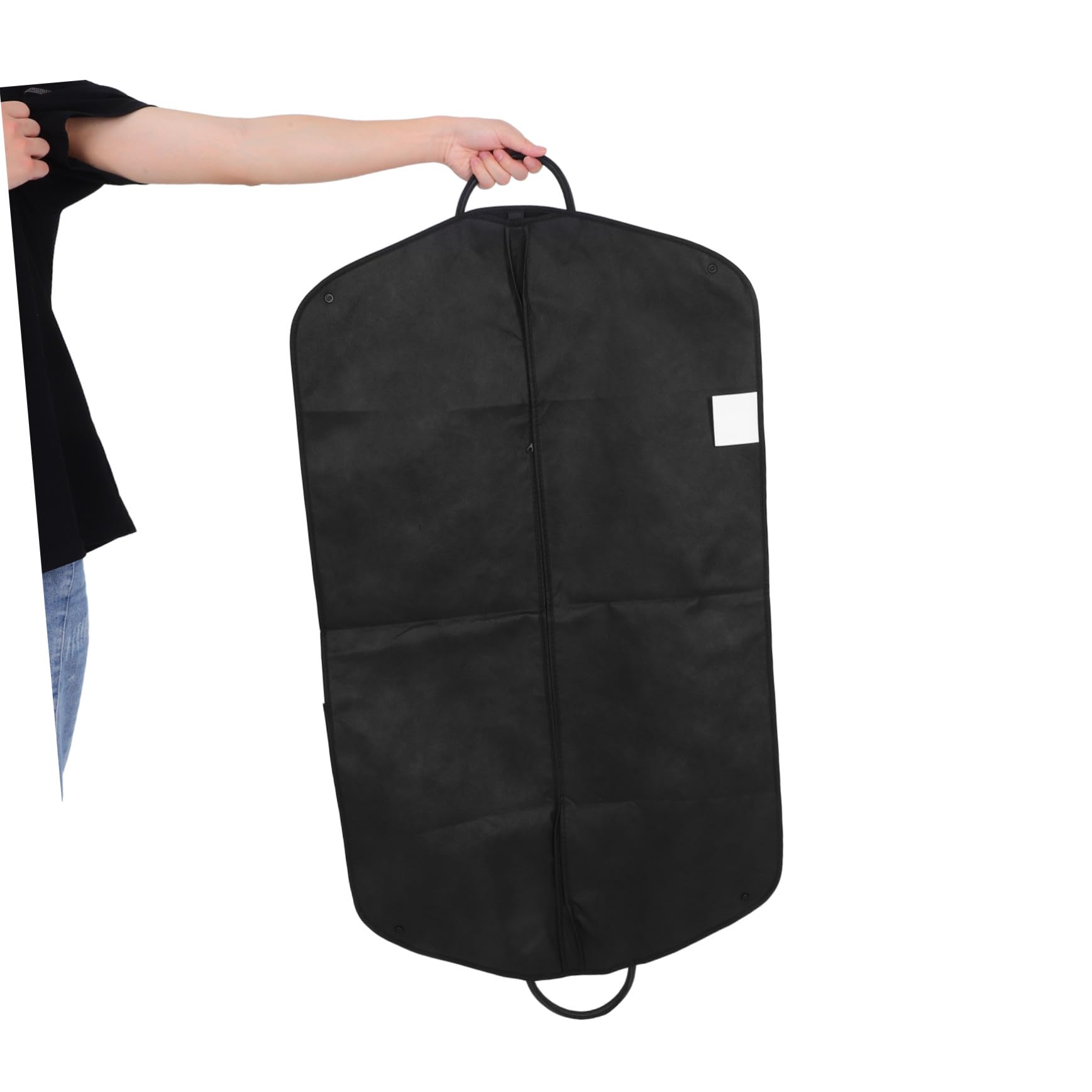 Hemobllo 2 Piezas Fundas para Trajes de Tela No Tejida Protectora Antipolvo con Cremallera y Asa para Viajes y Armarios para Trajes Abrigos y Chaquetas
