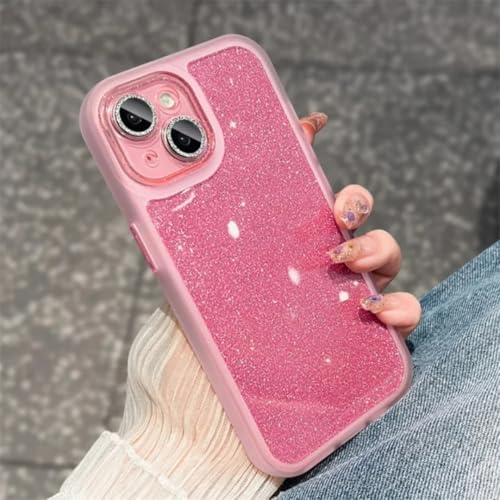Coque paillettes iPhone 16 protection arrière transparente de luxe