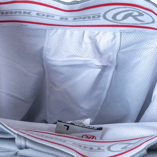 Rawlings | PRO 150 Series Game/Practice Baseball Pant | Adult X-Large | Grey| Jogger Fit - image 6