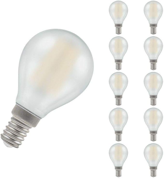 Crompton Lamps LED Golfball 5W SESE14 Dimmable Filament (10 Pack) (40W