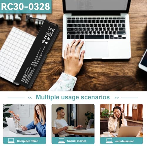 Image of RC30-0328 RZ09-0330 Laptop Battery for Razer Blade 15 Base 2020 2021 RZ09-0328 RZ09-0328X RZ09-03286 RZ09-03287 RZ09-03289 RZ09-03287E22 RZ09-03287E22-R3U1 RZ09-0369 RZ09-0369X RZ09-0410 RZ09-0410BE22
