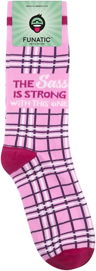 FUNATIC Funny and Crazy Socks with Sayings - Novelty Gifts for Men, Women, Teens - Image 5