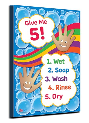 Give Me 5 Handwashing Poster 12x18