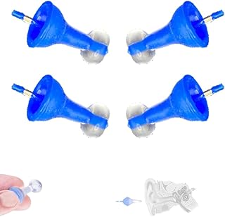 Aufblasbare Ohrstöpsel, 2 Paar Wiederverwendbare Ultrabequeme Geräuschreduzierende Ohrstöpsel, Weich Wasser und Lärm Silikon-Ohrstöpse,für Schlaf Schwimmen Reisen