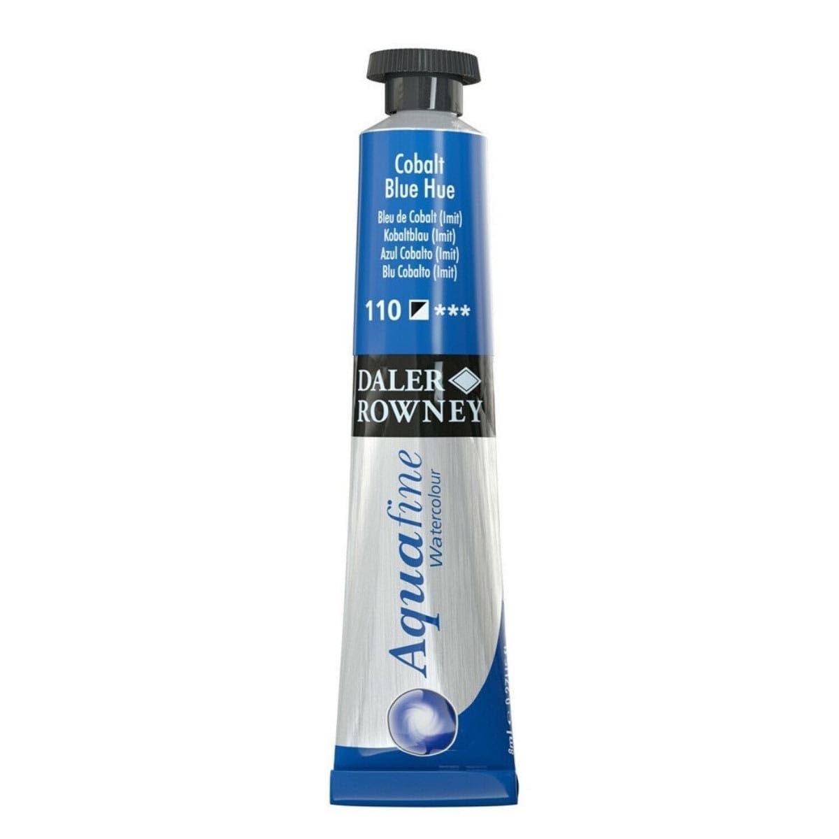Aquafine - Pintura al óleo (8 ml), color azul cobalto