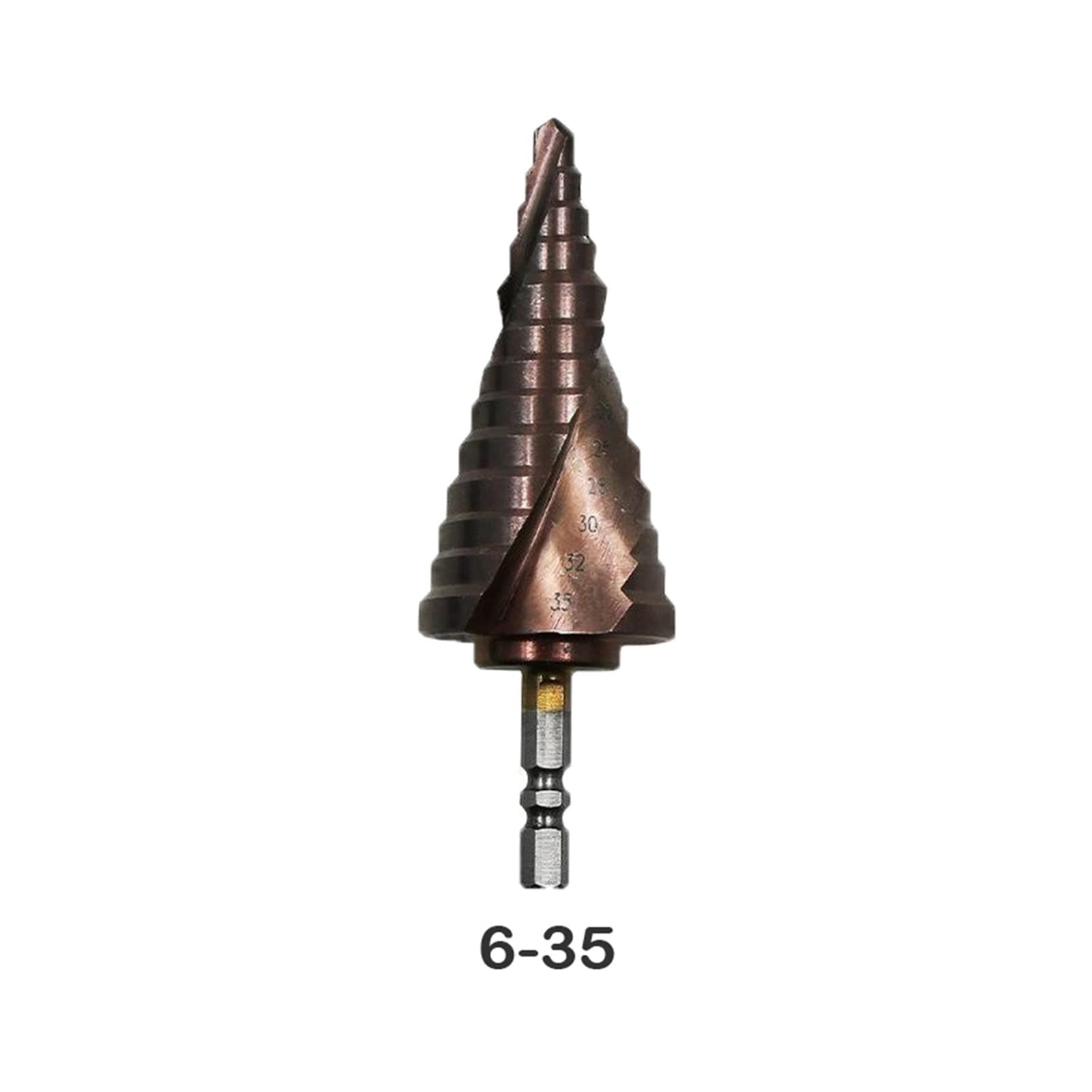 Wiertła do cięcia Wiertło kręte 1,5-12 mm HSS Pistolet powlekany tytanem Wiertło do wycinania otworów Zestaw wierteł do drewna i metalu (Kolor: 13 szt. 2 12 mm) (6)