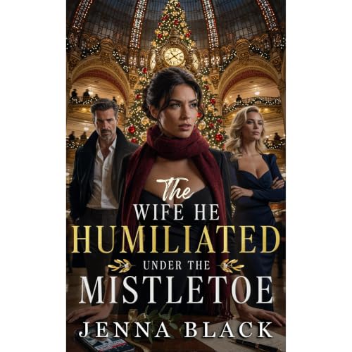The Wife He Humiliated Under The Mistletoe Audiobook By Jenna Black, Mag Carlise cover art