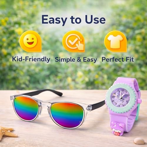 Image of Koochie-Koo UV Rays Protective Full Frame Sunglasses For Kids With Case (Pack of 1)