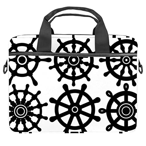 Sac ordinateur 13 à 14.5 pouces motif gouvernail étanche