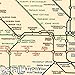 Historic Map - Pocket Map, London Underground Transport. 1938 - Vintage Wall Art - 24in x 16in