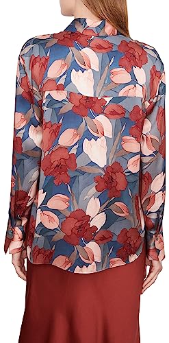 Vince Women's Nouveau Magnolia L/S Relaxed Shirt3