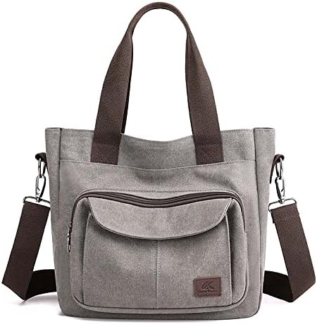 Borsa A Tracolla Donna In Ecopelle Nera Con Multitasche - Messenger Bag Compatta Moderna