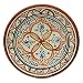 Plato de cerámica terracota pared diámetro 23 cm étnico marroquí 0401221200